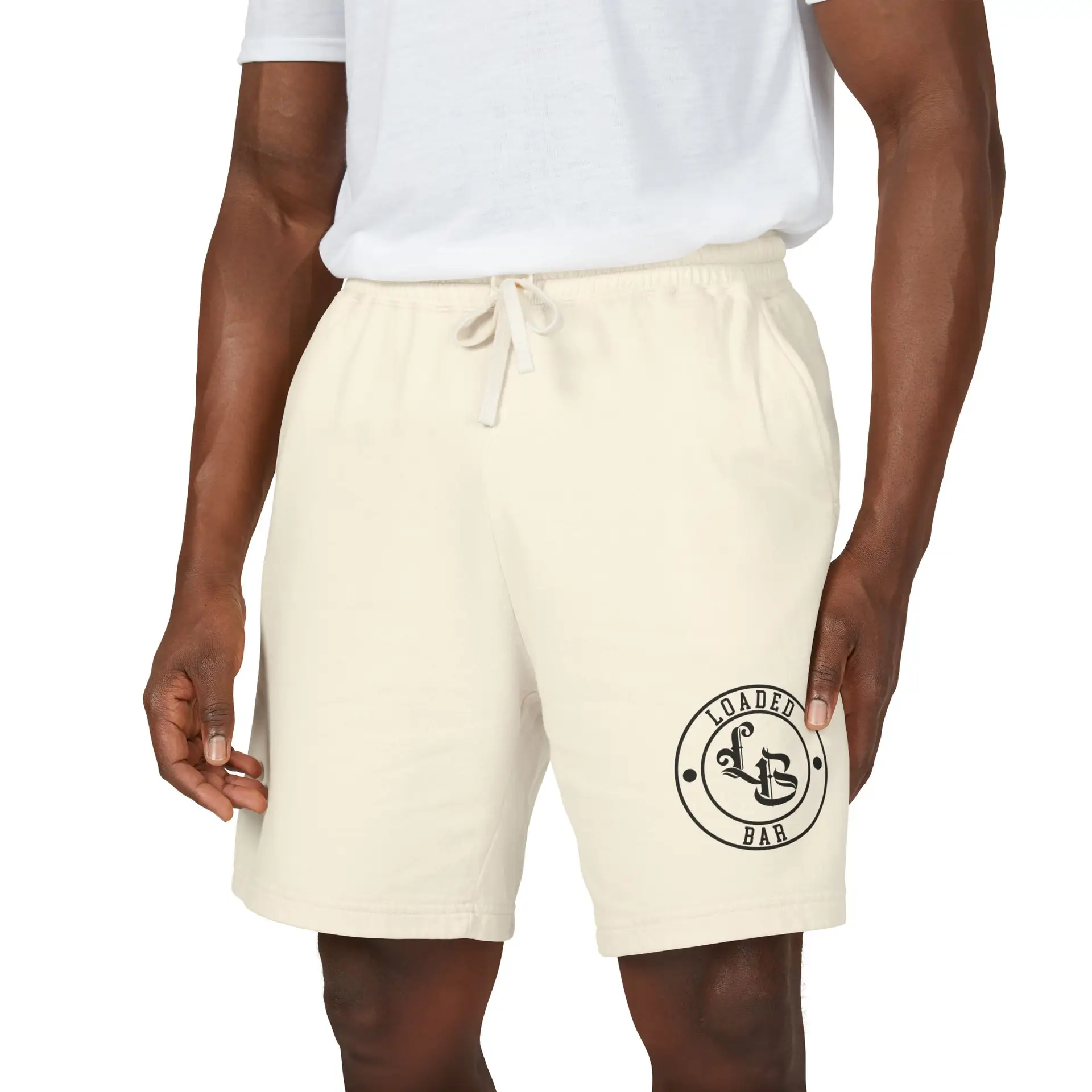 Lightweight Garment-Dyed Fleece Shorts